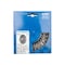 Pferd 4-1/2" OD full cable twist knot wheel brush - .020" stainless steel wire, X-LOCK mounting sytem 80423 - alternate 2